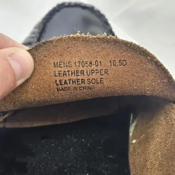 Florsheim Black Leather Penny Loafers Classic  Men's Size 10.5D - Picture 6 of 11